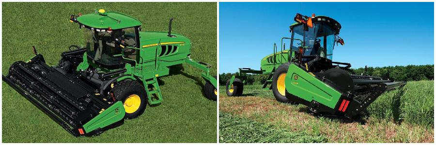 John Deere W Windrower John Deere Windrowers Mygreen Farm